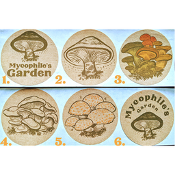 3 Stickers - Small Round